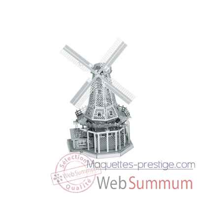 Maquette 3d en metal moulin a vent Metal Earth -5061038